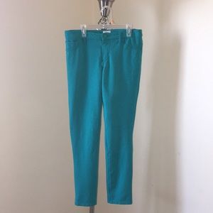 Turquoise pants